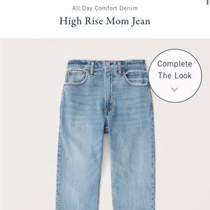 Abercrombie Mom Jeans